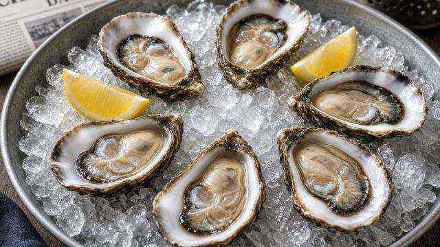 Oyster platters and festival tents at a Chesapeake waterfront
