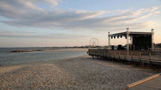 Ocean City Inlet Beach festival grounds