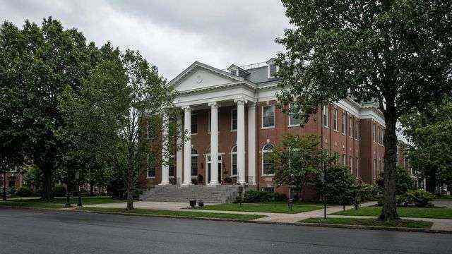 Talbot County Courthouse on North Washington Street in Easton