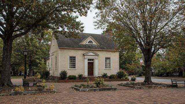 Boy Scout Cabin at 407 St. Mary's Square in St. Michaels